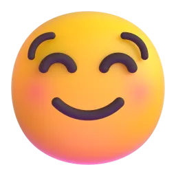 Emoji Rosto sorridente no Microsoft