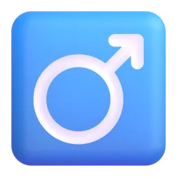 Männersymbol-Emoji auf Microsoft