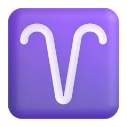 Emoji Aries di Microsoft