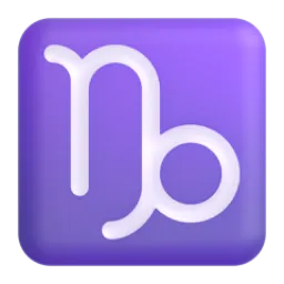 Steinbock (Sternzeichen)-Emoji auf Microsoft