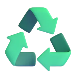Recycling Symbol emoji on Microsoft