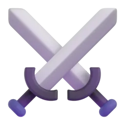 Crossed Swords emoji on Microsoft