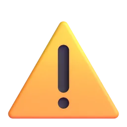 Warning emoji on Microsoft