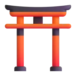 Shinto Shrine emoji on Microsoft