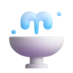 Fountain emoji on Microsoft