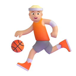 Emoji Orang melantun bola: ton kulit sederhana pada Microsoft