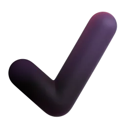 Kräftiges Häkchen-Emoji auf Microsoft