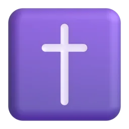 Latin Cross emoji on Microsoft