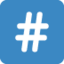 Keycap: # emoji on X / Twitter