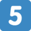 אימוג'י מקש: 5 ב-X / Twitter