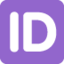 ID Button emoji on X / Twitter
