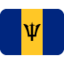 Barbados Flag emoji on X / Twitter