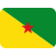 Emoji Bandera: Guayana Francesa en X / Twitter