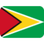 Emoji Bandera: Guyana en X / Twitter
