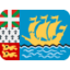 St. Pierre & Miquelon Flag emoji on X / Twitter