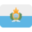 Emoji Bendera: San Marino pada X / Twitter