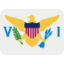 Emoji Bendera: Kepulauan Virgin A.S. pada X / Twitter