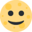 Full Moon Face emoji on X / Twitter