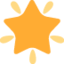 Glowing Star emoji on X / Twitter