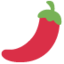 Emoji Peperoncino su X / Twitter