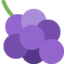 Grapes emoji on X / Twitter
