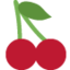 Emoji Cerezas en X / Twitter