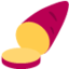 Roasted Sweet Potato emoji on X / Twitter
