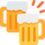 Emoji Kole bir berdenting pada X / Twitter