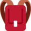 Backpack emoji on X / Twitter