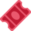 Admission Tickets emoji on X / Twitter