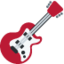 Guitar emoji on X / Twitter