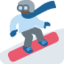 Snowboarder: Dark Skin Tone emoji on X / Twitter