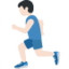 Man Running: Light Skin Tone emoji on X / Twitter