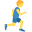 Man Running Facing Right emoji on X / Twitter