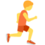 Person Running Facing Right emoji on X / Twitter