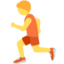 Emoji Pelari pada X / Twitter