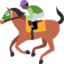 Horse Racing: Dark Skin Tone emoji on X / Twitter