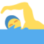 Man Swimming emoji on X / Twitter