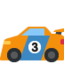 Emoji Auto da corsa su X / Twitter