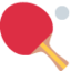 Tischtennis-Emoji auf X / Twitter
