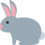 Emoji Coniglio su X / Twitter