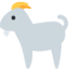 Goat emoji on X / Twitter