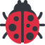 Marienkäfer-Emoji auf X / Twitter