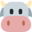 Cow Face emoji on X / Twitter