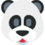 Panda-Emoji auf X / Twitter
