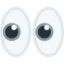 Eyes emoji on X / Twitter