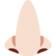 Nose: Light Skin Tone emoji on X / Twitter