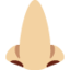 Nose: Medium-Light Skin Tone emoji on X / Twitter