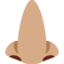 Nose: Medium Skin Tone emoji on X / Twitter
