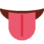 Zunge-Emoji auf X / Twitter